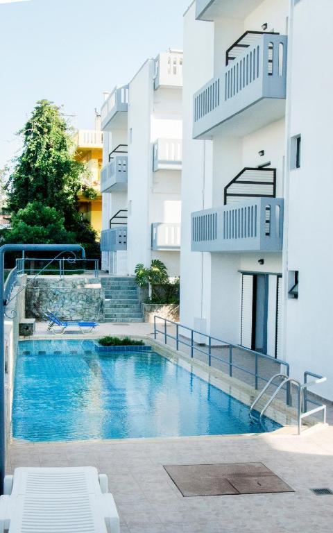 Popi Hotel Apartments Agia Marina Extérieur photo